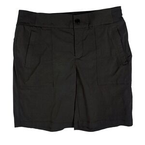 Athleta Trekkie North Hiking Shorts Black Lightweight Women's Size 8 Outdoor